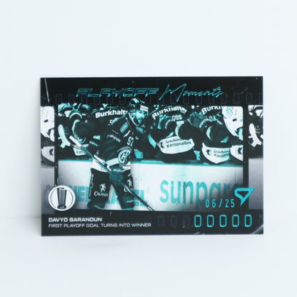 PM-19 - HCD - DAVYD BARANDUN - PLAYOFF MOMENTS BLUE - 06/25