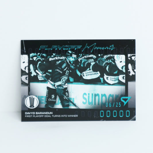 PM-19 - HCD - DAVYD BARANDUN - PLAYOFF MOMENTS BLUE - 06/25