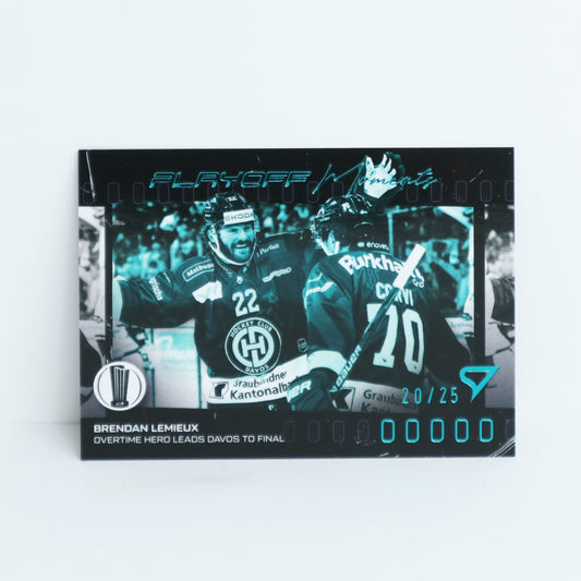 PM-20 - HCD - BRENDAN LEMIEUX - PLAYOFF MOMENTS BLUE - 20/25
