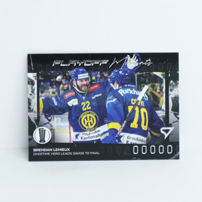 PM-20 - HCD - BRENDAN LEMIEUX - PLAYOFF MOMENTS BASE
