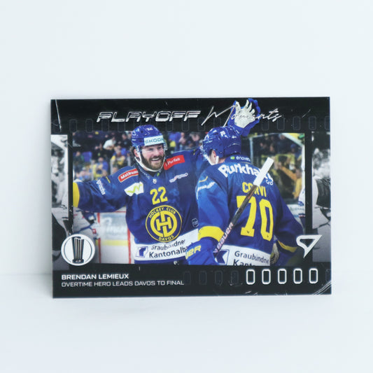 PM-20 - HCD - BRENDAN LEMIEUX - PLAYOFF MOMENTS BASE