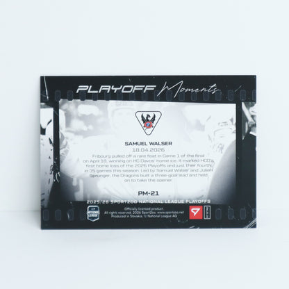 PM-21 - FRI - SAMUEL WALSER - PLAYOFF MOMENTS BASE