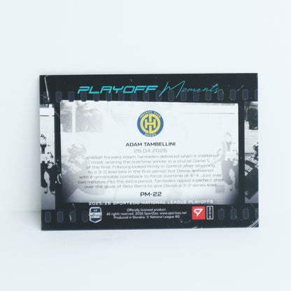 PM-22 - HCD - ADAM TAMBELLINI - PLAYOFF MOMENTS BLUE - 05/25