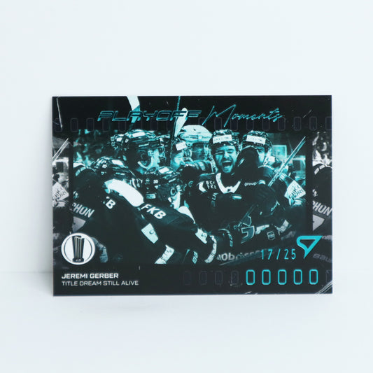 PM-23 - FRI - JEREMI GERBER - PLAYOFF MOMENTS BLUE - 17/25