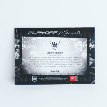 PM-23 - FRI - JEREMI GERBER - PLAYOFF MOMENTS BASE