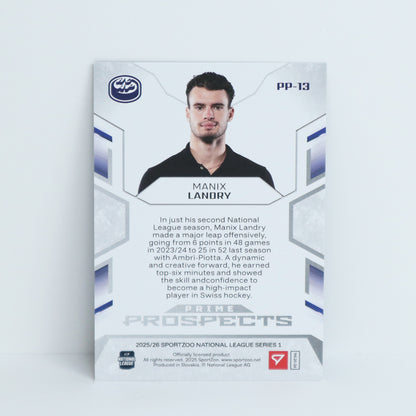 PP-13 - HCAP - MANIX LANDRY - PRIME PROSPECTS BLUE - 28/65