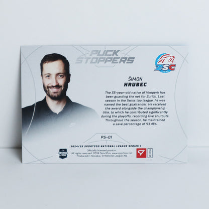 PS-01 - ZSC - SIMON HRUBEC - PUCK STOPPERS BASE