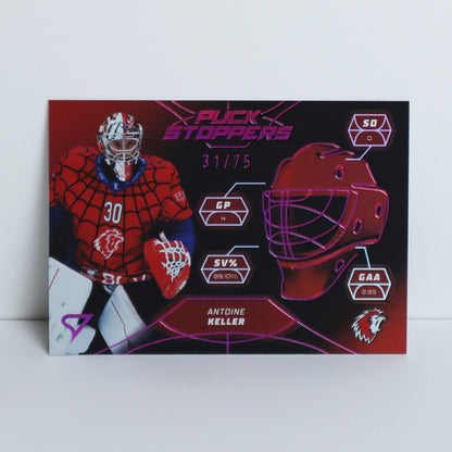 PS-03 - LHC - A. KELLER - PUCK STOPPERS PINK - 31/75