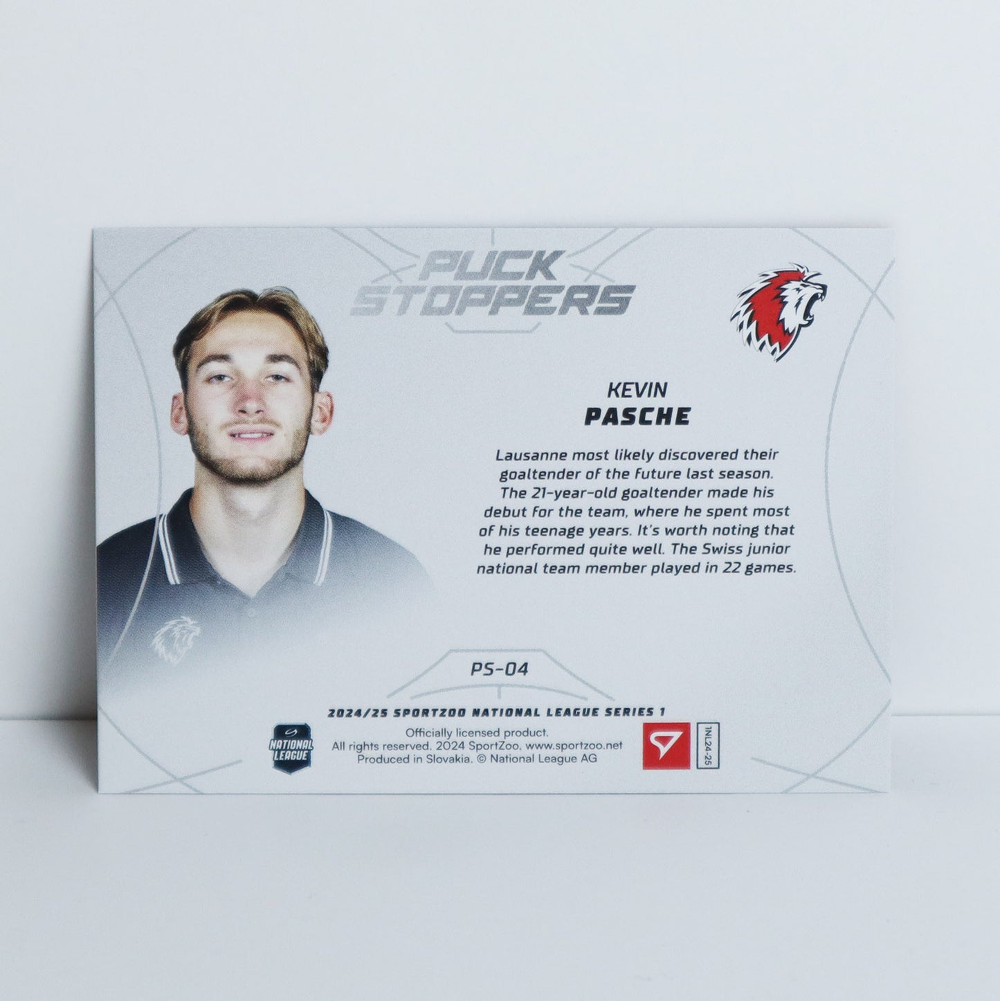 PS-04 - LHC - KEVIN PASCHE - PUCK STOPPERS BASE