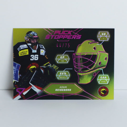 PS-08 - SCB - A. REIDEBORN - PUCK STOPPERS PINK - 44/75