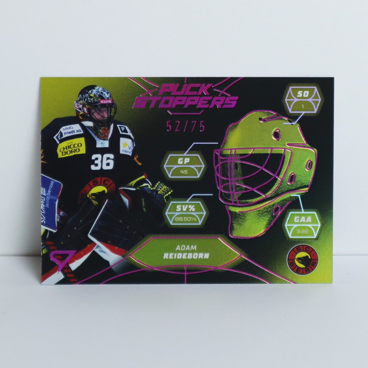 PS-08 - SCB - A. REIDEBORN - PUCK STOPPERS PINK - 52/75