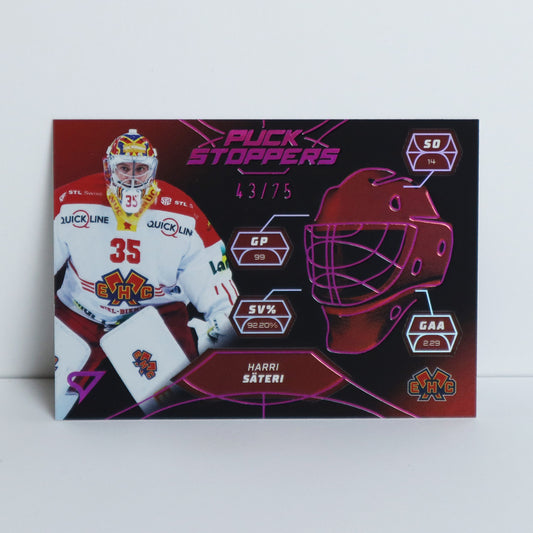 PS-12 - EHCB - HARRI SATERI - PUCK STOPPERS PINK - 43/75