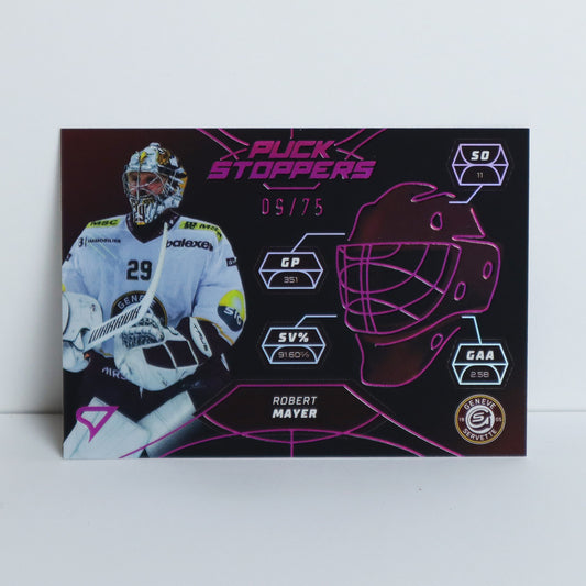 PS-14 - GSHC - ROBERT MAYER - PUCK STOPPERS PINK - 09/75