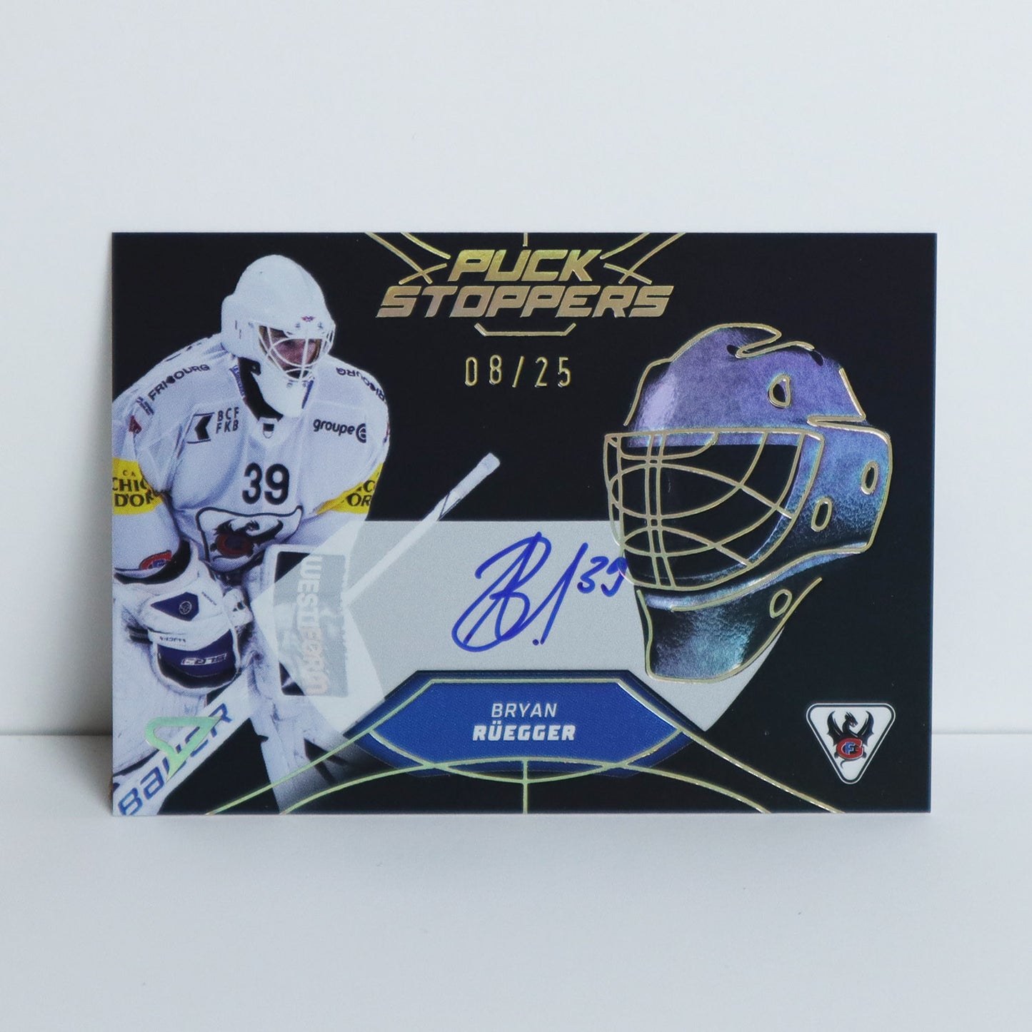 PSS-BR - FRI - B. RUEGGER - PUCK STOPPERS GOLD AUTO - 08/25