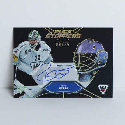 PSS-RB - FRI - RETO BERRA - PUCK STOPPERS GOLD AUTO - 09/25