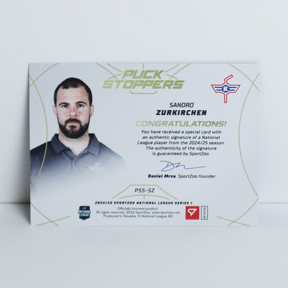 PSS-SZ - EHCK - S. ZURKIRCHEN - PUCK STOPPERS GOLD AUTO - 02/25