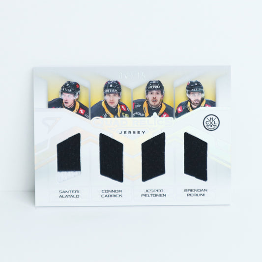 QRJ-HCL - HC LUGANO - QUAD RELICS SILVER JERSEY - 04/15
