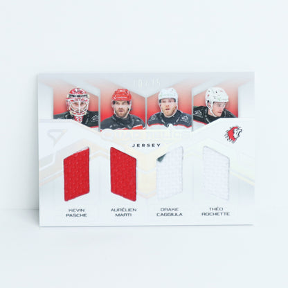 QRJ-LHC - LAUSANNE HC - QUAD RELICS SILVER JERSEY - 10/15