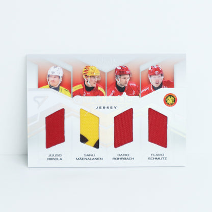 QRJ-SCL - SCL TIGERS - QUAD RELICS SILVER JERSEY - 07/15