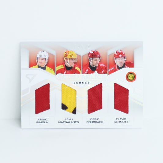 QRJ-SCL - SCL TIGERS - QUAD RELICS SILVER JERSEY - 07/15