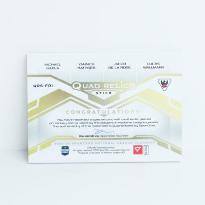QRS-FRI - FRIBOURG-GOTTERON - QUAD RELICS GOLD STICK - 5/5