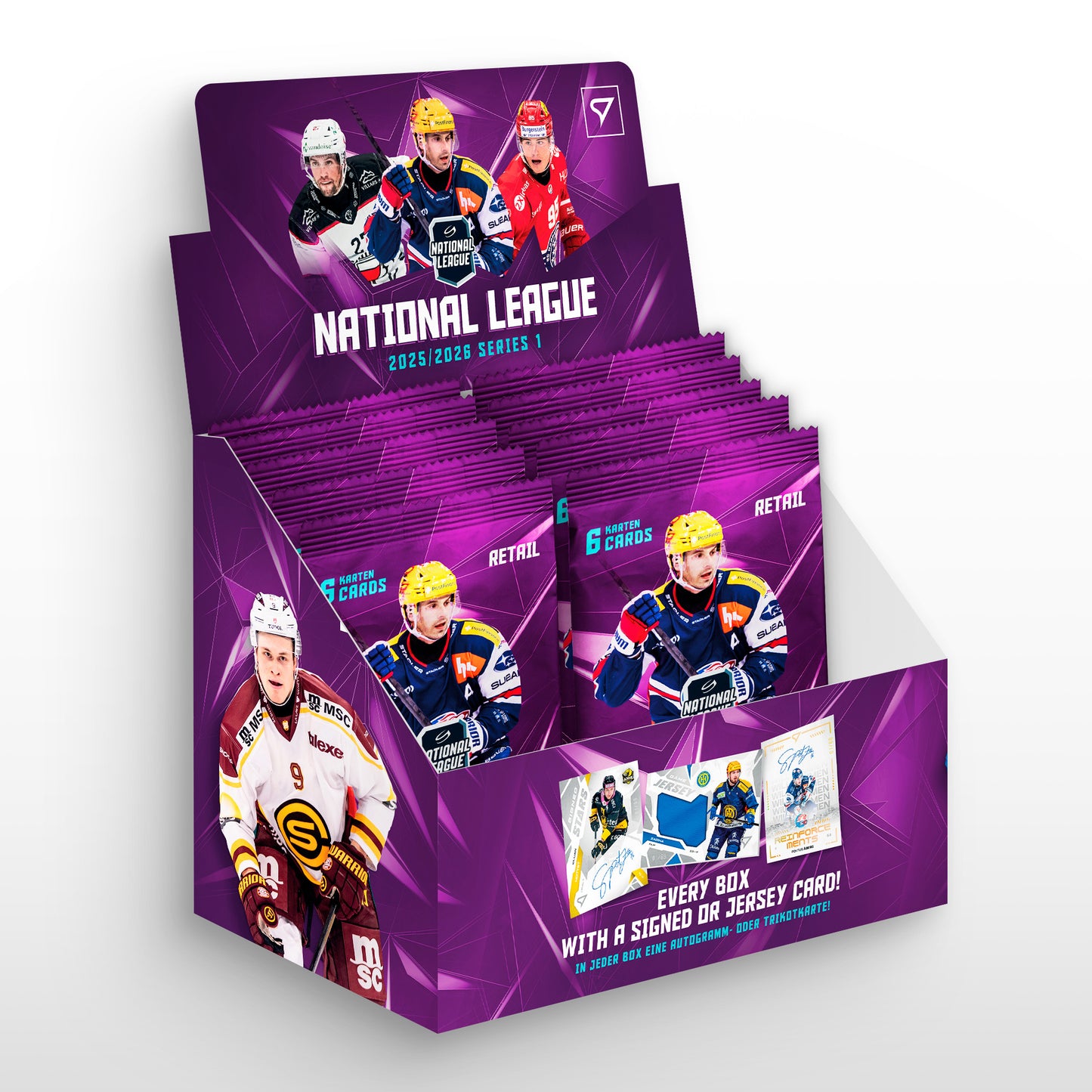 Retail box - SportZoo National League 25/26 - Series 1