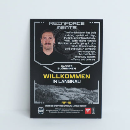 RF-16 - SCL - HANNES BJORNINEN - REINFORCEMENTS COPPER - 73/80