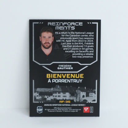 RF-35 - HCA - FREDERIK GAUTHIER - REINFORCEMENTS COPPER - 09/80