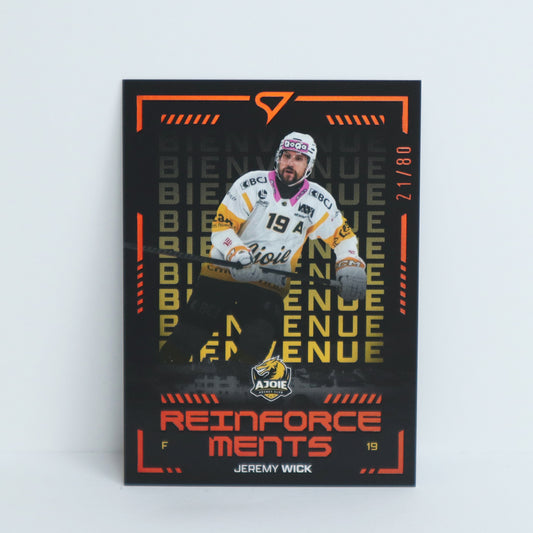 RF-36 - HCA - JEREMY WICK - REINFORCEMENTS COPPER - 21/80