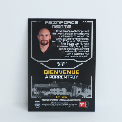 RF-36 - HCA - JEREMY WICK - REINFORCEMENTS COPPER - 21/80