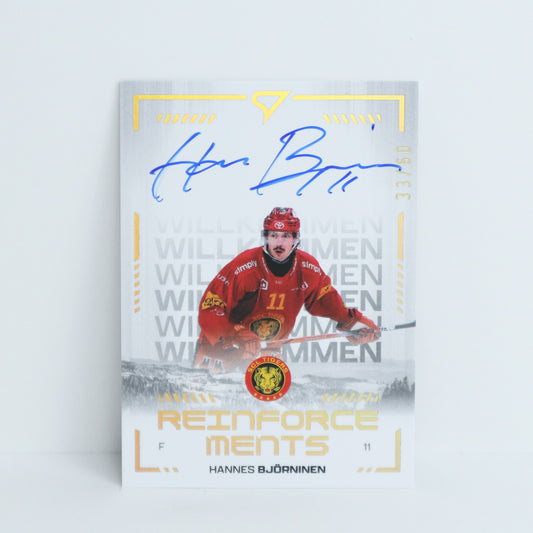 RFS-BJ - SCL - HANNES BJORNINEN - REINFORCEMENTS GOLD AUTO - 33/60