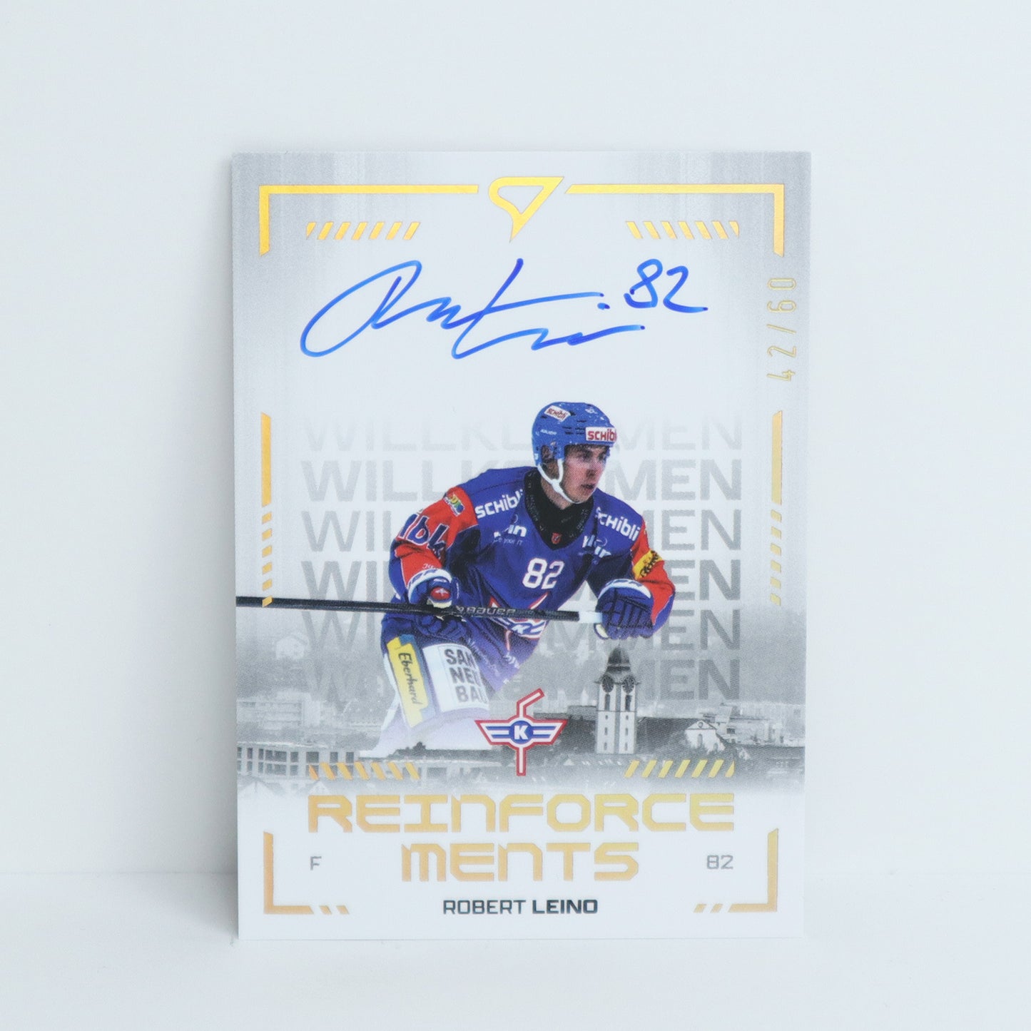 RFS-RL - EHCK - ROBERT LEINO - REINFORCEMENTS GOLD AUTO - 42/60