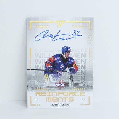 RFS-RL - EHCK - ROBERT LEINO - REINFORCEMENTS GOLD AUTO - 42/60