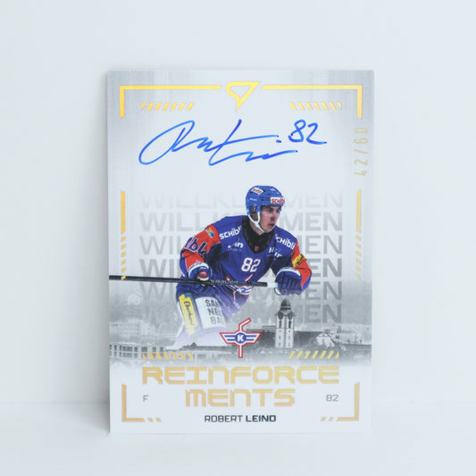 RFS-RL - EHCK - ROBERT LEINO - REINFORCEMENTS GOLD AUTO - 42/60