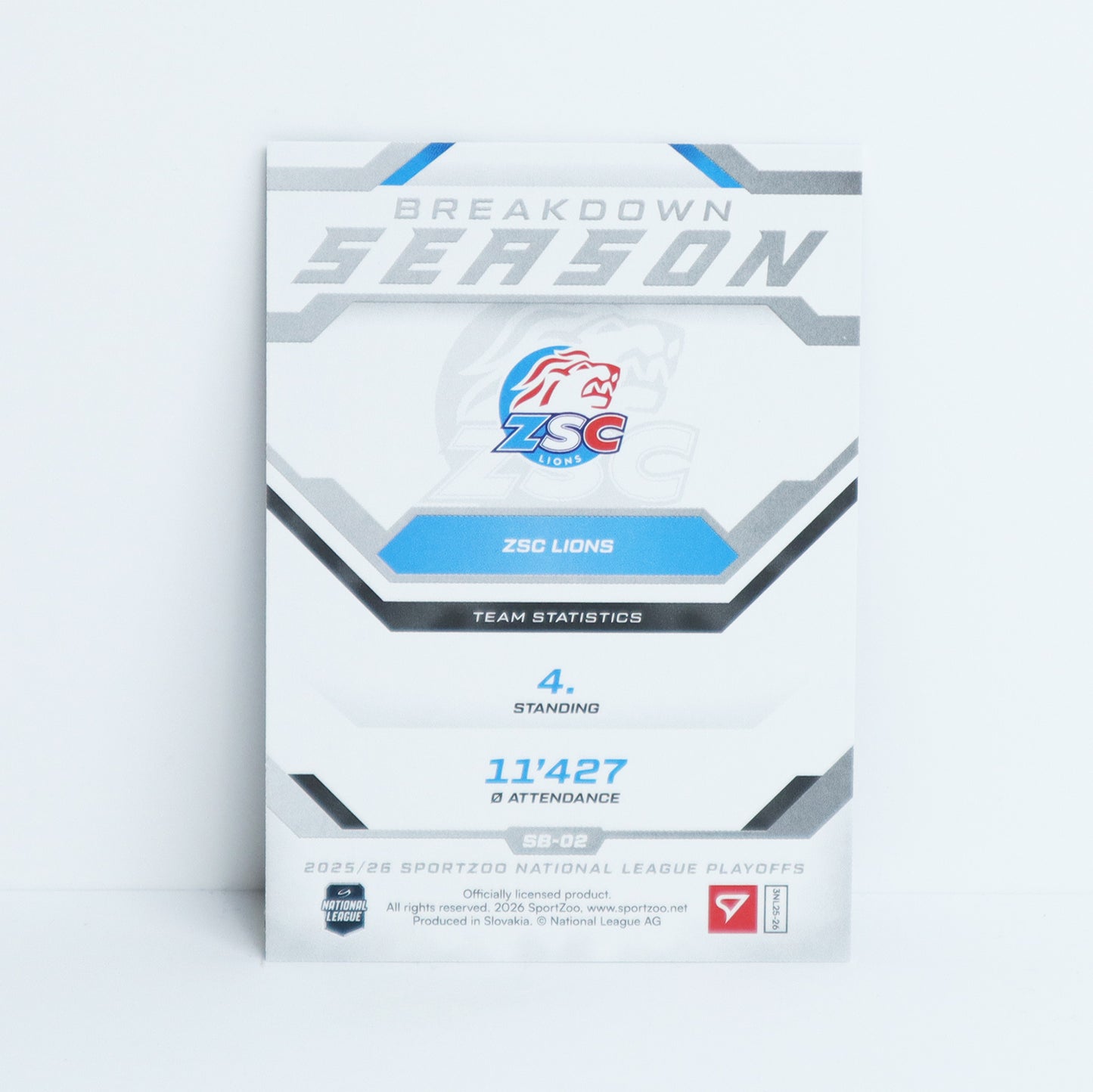 SB-02 - ZSC - YANNICK WEBER - SEASON BREAKDOWN