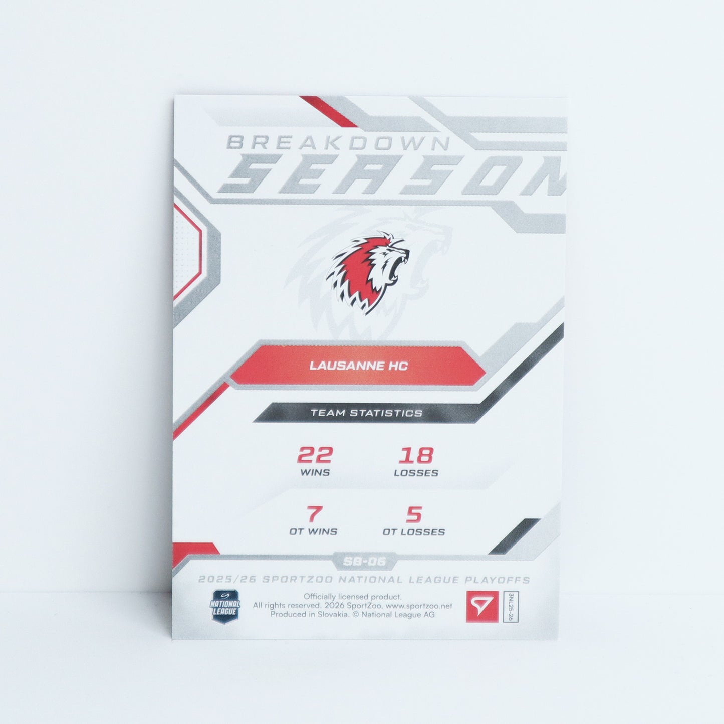 SB-06 - LHC - THEO ROCHETTE - SEASON BREAKDOWN