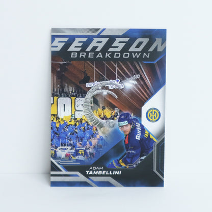 SB-09 - HCD - ADAM TAMBELLINI - SEASON BREAKDOWN