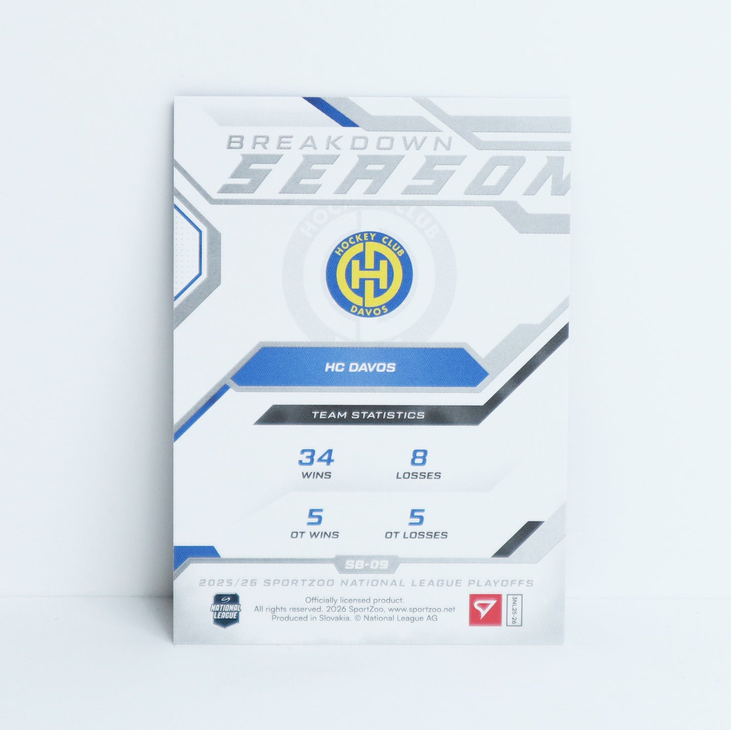 SB-09 - HCD - ADAM TAMBELLINI - SEASON BREAKDOWN