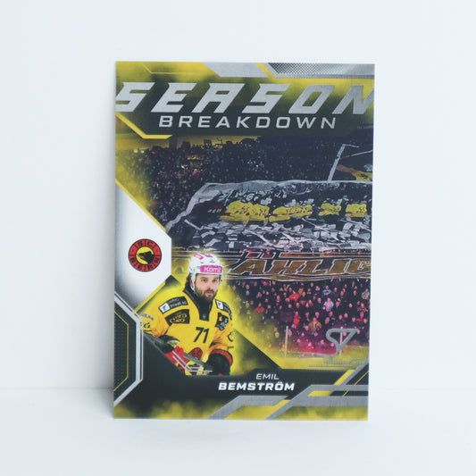 SB-13 - SCB - EMIL BEMSTROM - SEASON BREAKDOWN