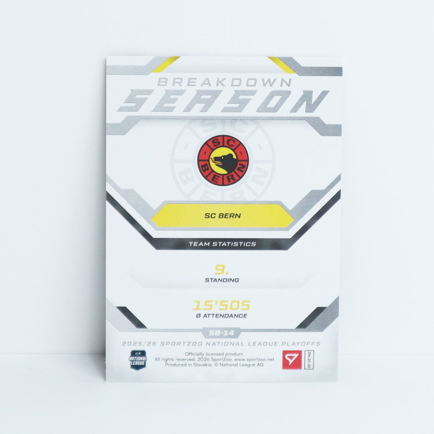 SB-14 - SCB - ADAM REIDEBORN - SEASON BREAKDOWN