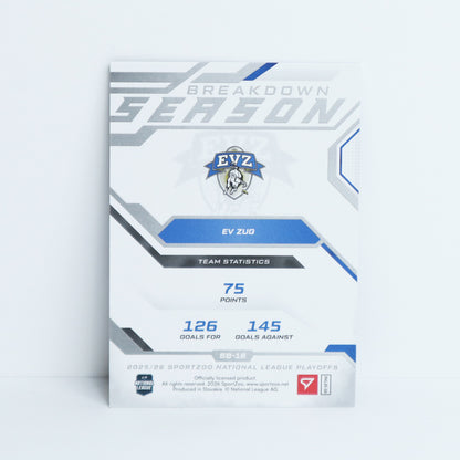 SB-16 - EVZ - JAN KOVAR - SEASON BREAKDOWN