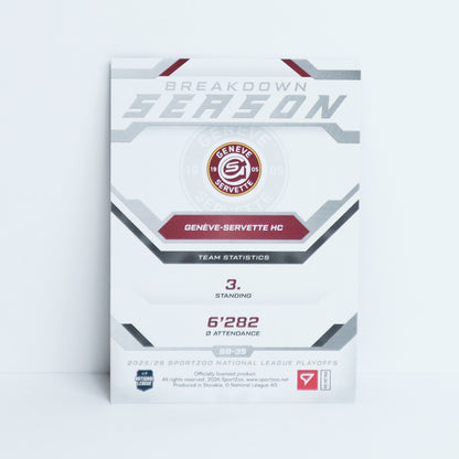 SB-35 - GSHC - SIMON LE COULTRE - SEASON BREAKDOWN