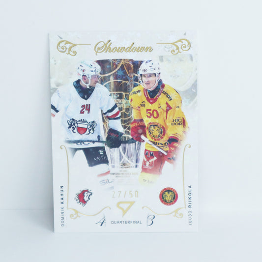SH-04 - LHC - DOMINIK KAHUN VS. JUUSO RIIKOLA - SCL - GOLDEN STARS - 27/50