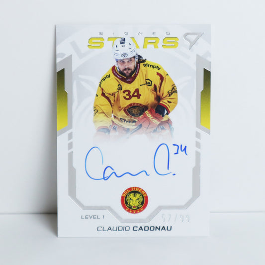 SL1-CC - SCL - CLAUDIO CADONAU - SIGNED STARS LEVEL 1 - 57/99