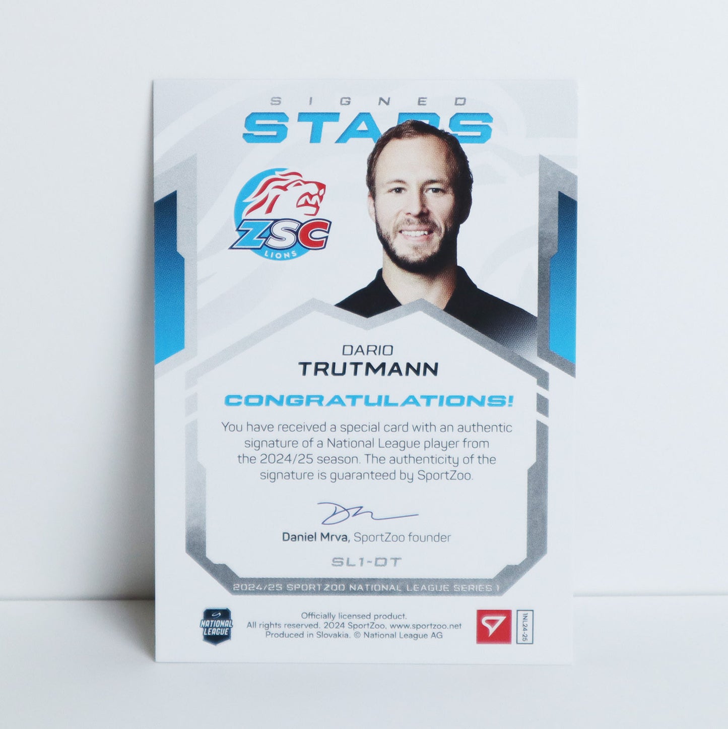 SL1-DT - ZSC - DARIO TRUTMANN - SIGNED STARS LEVEL 1 - 57/99