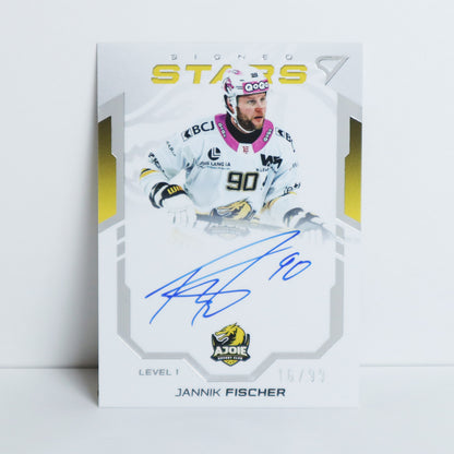 SL1-JF - HCA - JANNIK FISCHER - SIGNED STARS LEVEL 1 - 16/99