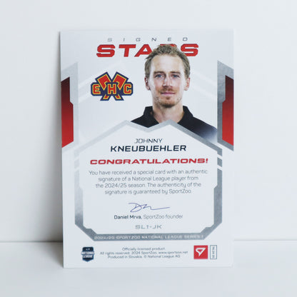 SL1-JK - EHCB - JOHNNY KNEUBUEHLER - SIGNED STARS LEVEL 1 - 57/99