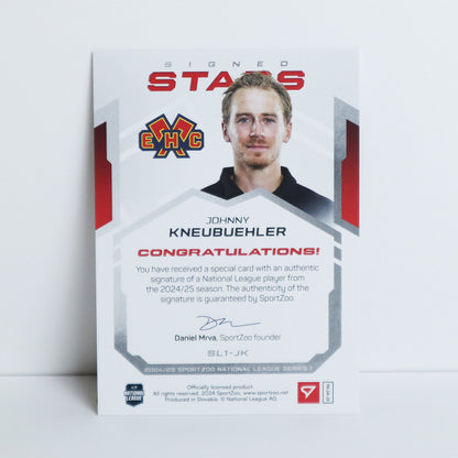 SL1-JK - EHCB - JOHNNY KNEUBUEHLER - SIGNED STARS LEVEL 1 - 88/99