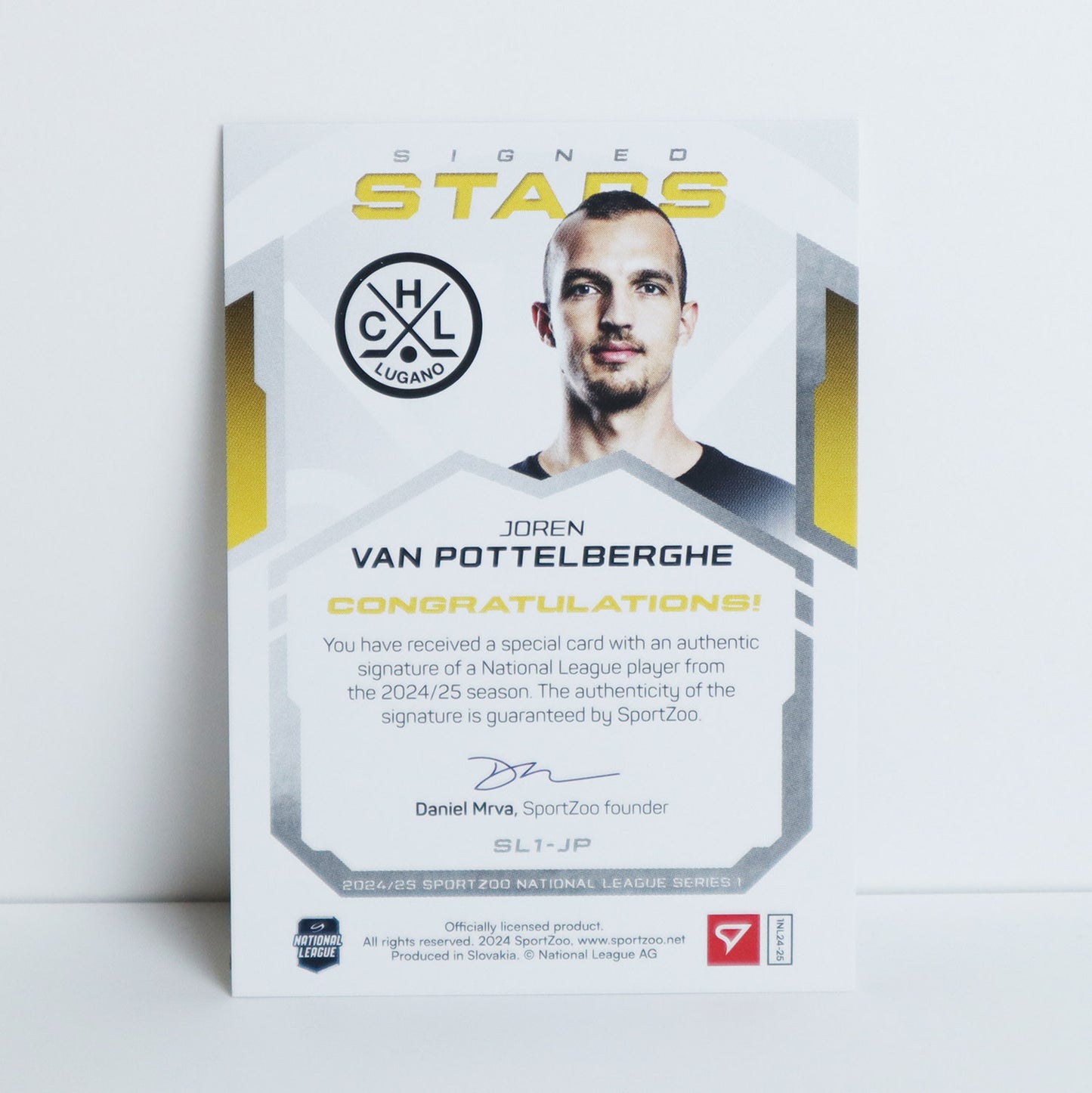 SL1-JP - HCL - JOREN VAN POTTELBERGHE - SIGNED STARS LEVEL 1 - 24/99