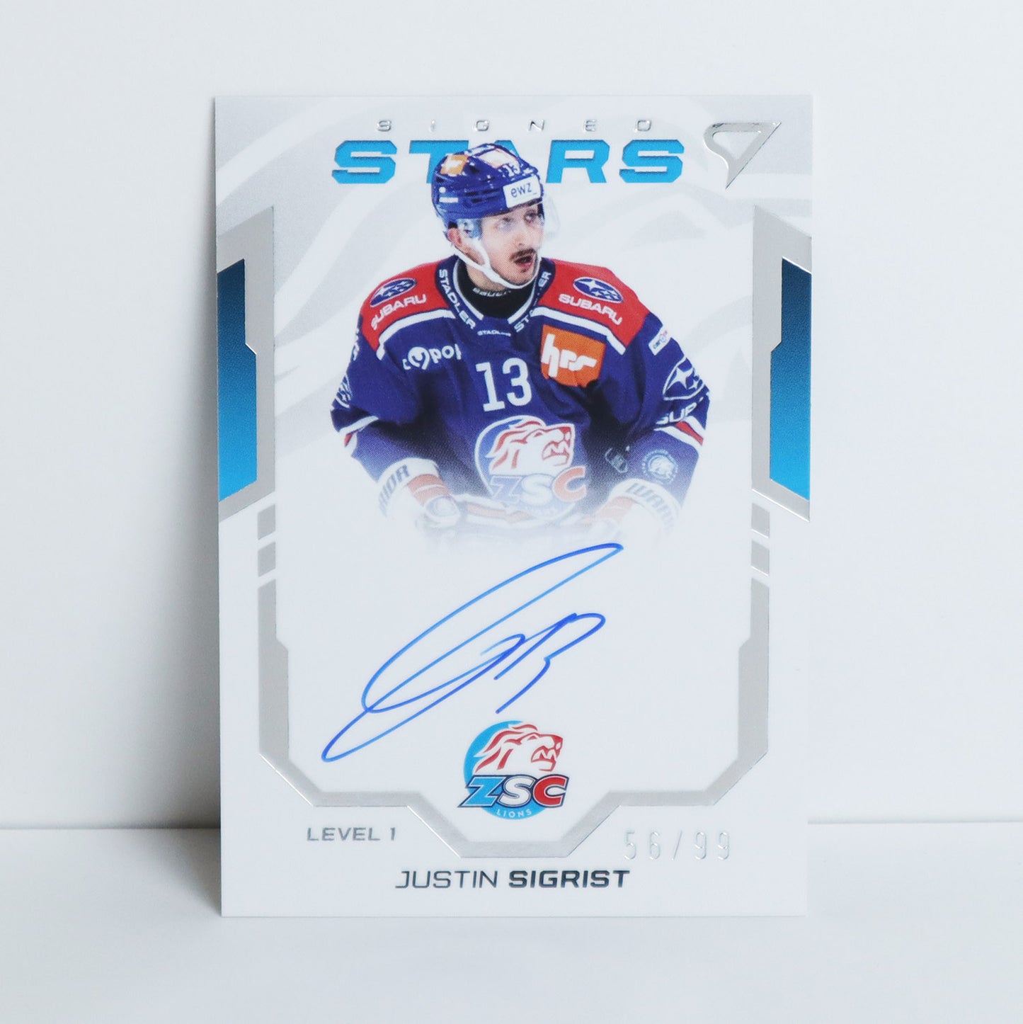 SL1-JS - ZSC - JUSTIN SIGRIST - SIGNED STARS LEVEL 1 - 56/99